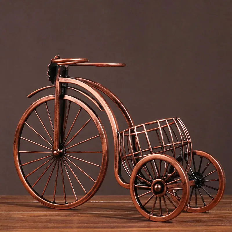 🚲 Vintage Carriage Bike Wine Rack