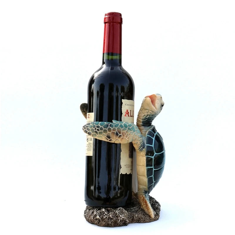 🐢 Sea Turtle Wine Bottle Holder