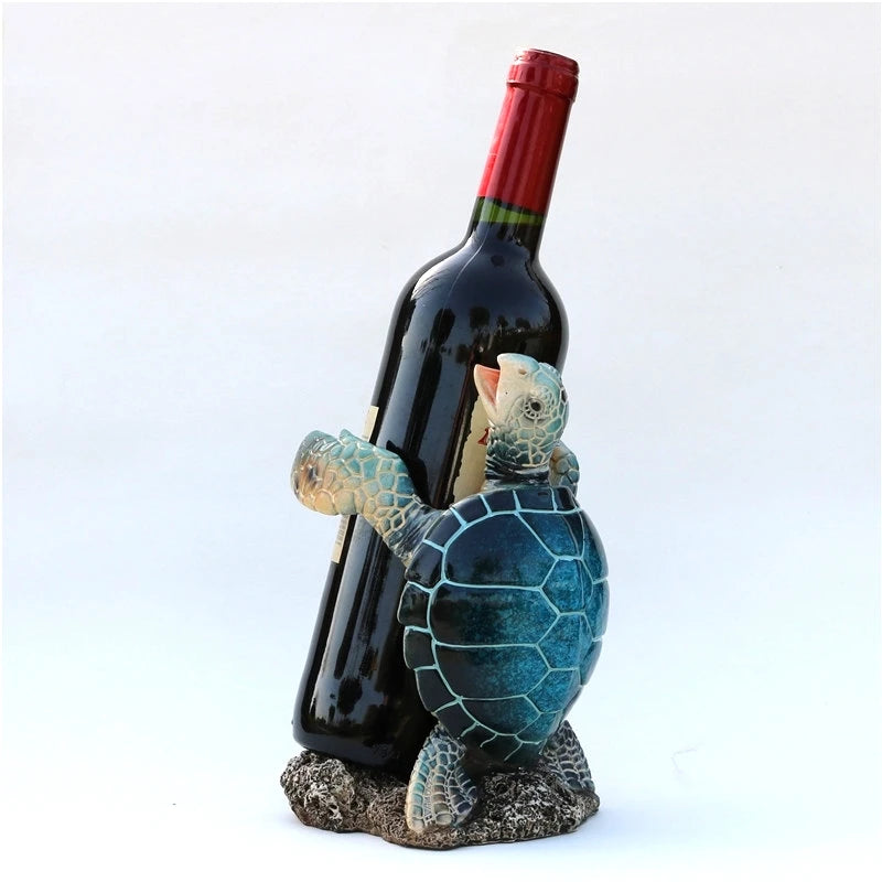 🐢 Sea Turtle Wine Bottle Holder