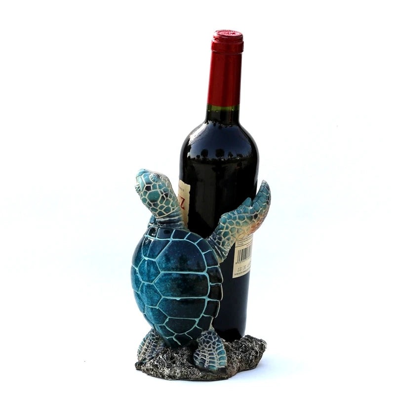 🐢 Sea Turtle Wine Bottle Holder