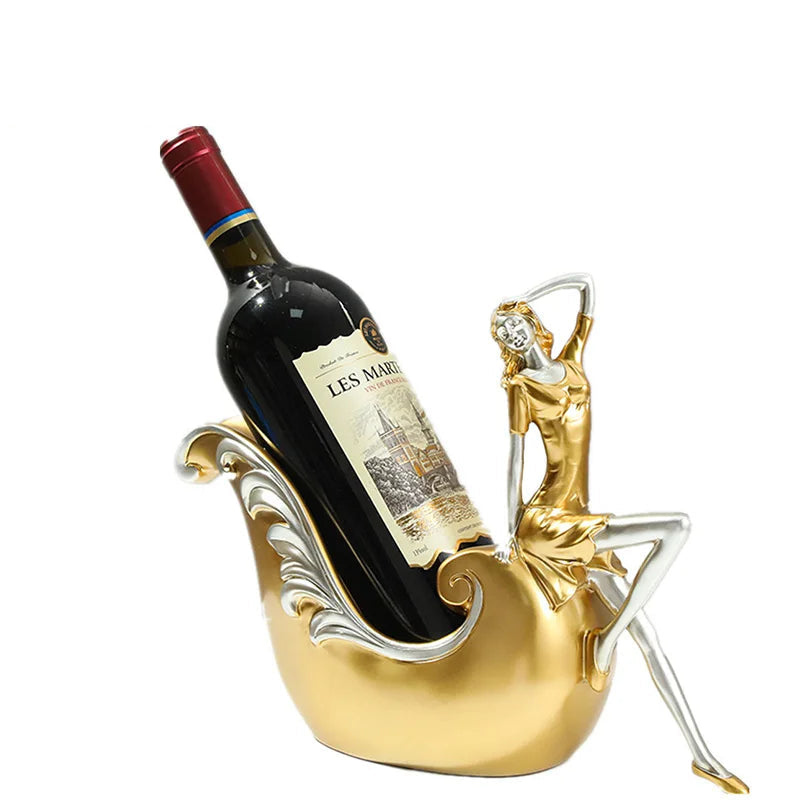 💃 Dancing Girl Wine Rack