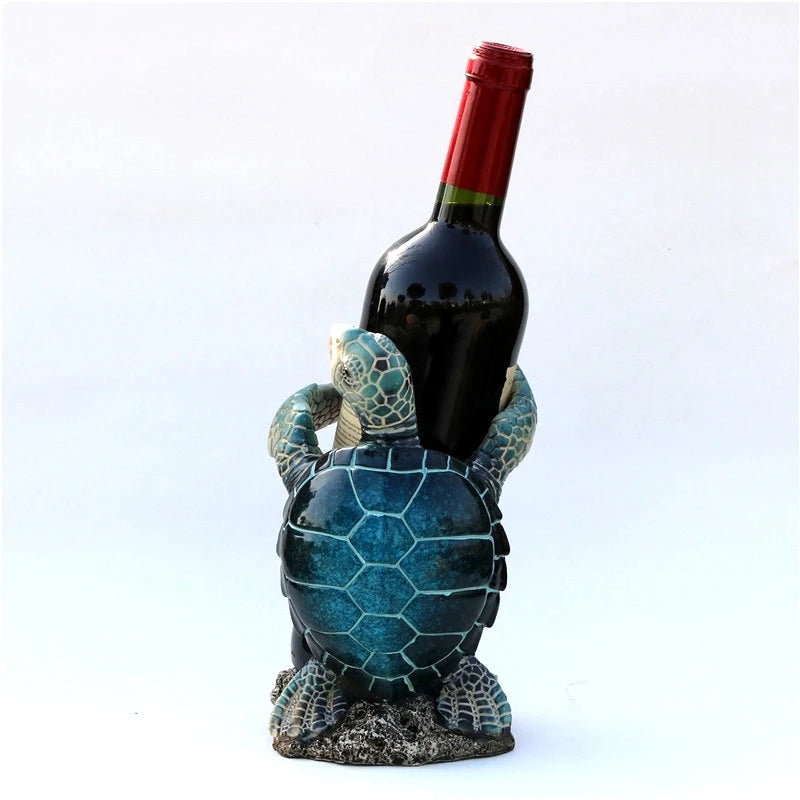 🐢 Sea Turtle Wine Bottle Holder