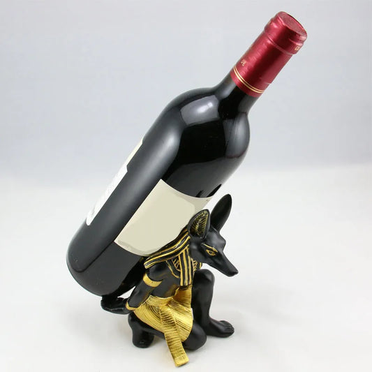 🏺 Anubis God Wine Rack